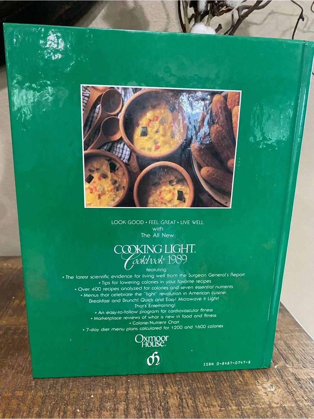Cooking Light Cookbook 1989, vintage